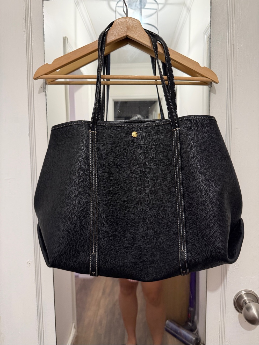 Lauren Ralph Lauren Pebbled Leather Emerie Tote Bag